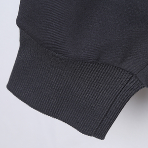 Sudaderas con capucha de hombre lavadas con ácido de gran tamaño de estilo coreano con cordón de algodón 100% de alta calidad y letras de lana de invierno con logotipo personalizado - Product Image 5