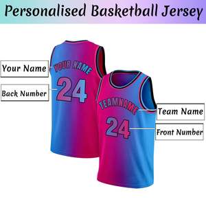 Camiseta de Baloncesto de Diseño Personalizado al por Mayor, Uniforme de Equipo Estampado por Sublimación, Ropa Deportiva Personalizada de Secado Rápido, Chaleco de Baloncesto OEM - Product Image 4