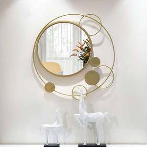 Most Selling Customized Unique Wall <b>Mirror</b> In Metal For Home Livingroom Hotel Hallway Decorative Use Wall <b>Hanging</b> <b>Mirror</b> - Product Image 4