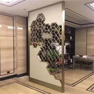 Dekoratif paslanmaz çelik metal ekran