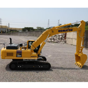 Excavatrice Komatsu PC360 de haute qualité, 90 % neuve, 33 tonnes, hydraulique, sur chenilles, avec moteur Yanmar, pompe à engrenages et roulement, importée directement du Japon - Product Image 1