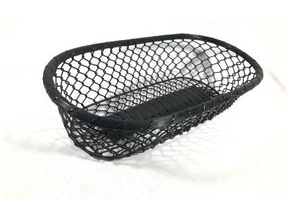 Cesta de alambre de metal de gran tamaño de latón AK con asas laterales en cesta hecha a mano con acabado de cobre para utensilios de cocina/artículos para el hogar - Product Image 5