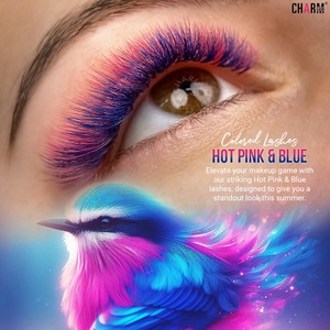 CharmLash Fast Delivery Mixed Color <b>Lashes</b> <b>Extension</b> Colored Eyelashes 0.03 0.05 0.07 <b>Lash</b> Tech Supplies Wholesale Private Label - Product Image 6