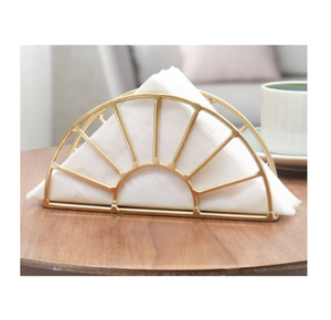 ที่ใส่ทิชชู่ทองเหลืองแบบแข็งที่ใส่ผ้าเช็ดปากสำหรับร้านอาหาร - Product Image 4