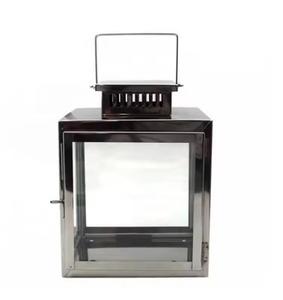 Chrome Finished American Style Cheap <b>Lantern</b> for Festivals Decorative Christmas <b>Garden</b> Indoor Outdoor Metal <b>Lantern</b> <b>Candle</b> Jars - Product Image 1