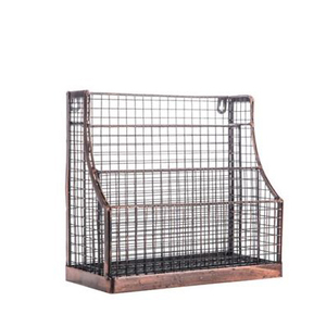 ที่ใส่ตัวอักษรลวดโลหะทองเหลืองสไตล์วินเทจที่ใส่จดหมายใช้ในสำนักงานสไตล์คลาสสิก - Product Image 2