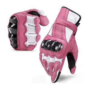 Guantes de Motocicleta de Cuero Genuino, Impermeables, Resistentes al Viento, de Invierno, Talla Grande, Unisex, Personalizables, Ropa Deportiva para Carreras de Motociclismo - Product Image 1