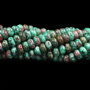 Venta caliente rubí zoisita cuentas Natural rojo y verde rubí zoisita cuarzo piedras preciosas semipreciosas piedras preciosas sueltas para joyería - Product Image 2