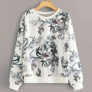 Sudadera de gran tamaño transpirable para mujer, jersey de manga larga, ropa de calle informal, Top para invierno - Product Image 1