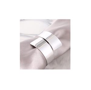 Rond de serviette en acier inoxydable pour décoration de table de fête de mariage Hôtels et restaurants Rond de serviette en acier inoxydable de table - Product Image 5