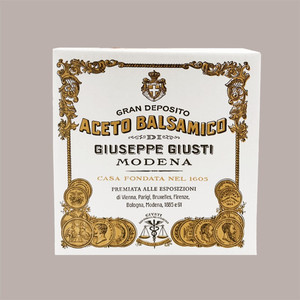 Giusti Modena - Juego de 6 Botellas de Vinagre Balsámico de Lujo en Caja de Regalo con Relieve, 100 ml - Product Image 2