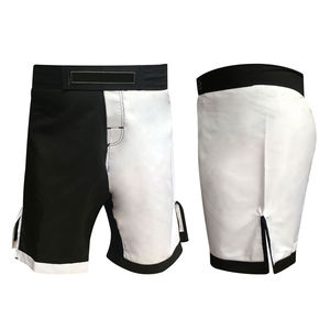 Pantalones cortos de boxeo de diseño personalizado de alta calidad 2025 precio al por mayor pantalones cortos de MMA de boxeo sublimados personalizados para hombres con servicio OEM - Product Image 5