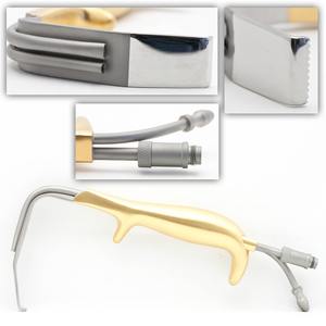 Ferreira certifié CE Rétracteur à fibre optique en acier inoxydable de haute qualité Manuel essentiel pour une augmentation mammaire optimale Lumière - Product Image 2