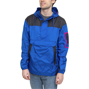 Factory Made OEM Service Designer Half Zipper Winter Sportswear Outdoor Waterproof Nylon Made Men Safari Jacket <b>Windbreakers</b> - Product Image 1