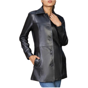 Abrigos de Invierno de Punto Transpirables Personalizables para Mujer, Ropa Exterior Informal con Logotipo Personalizado, Teñido Liso - Product Image 2