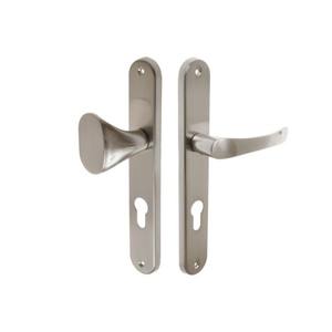 Tirador de Puerta con Tirador CLASSIC 72 PZ, Izquierda-Níquel/Satinado - Product Image 1