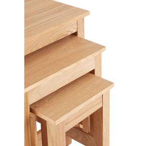 Juego de taburetes de mesa auxiliar de MDF anidados de lujo moderno, tapicería Sherpa de poliéster, sala de estar, dormitorio, Bar, mesas de centro de estilo Hotel - Product Image 3