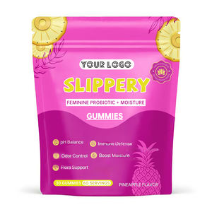 Acidophilus besin takviyesi doğal ananas lezzet kadın probiyotik Gummies kadınlar için PH dengesi ve maya kontrolü - Product Image 5