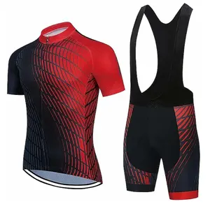 Breathable Sports Jersey Cycling Sets Pro Cycling Jersey Set Women men sublimated Cycling Uniform 2024