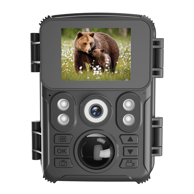 Factory Direct 720P HD Trail Hunting Camera Outdoor Wildlife Waterproof IR Night Vision Trail Camera Animal Trap Mini Camera