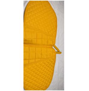 Adornos para caballos Diseñador de calidad premium Amarillo Inglés Caballo Saddle Pads Suave Cómodo Poliéster/Tela de taladro de algodón - Product Image 3
