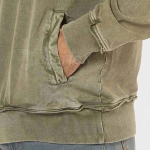 Utilisation à l'extérieur Nouveau design Hommes Basics Acid Wash Hoodies Vente en gros Fashion Wear Hommes Basics Acid Wash Hoodies - Product Image 6