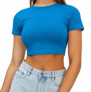 Camiseta Corta Deportiva para Mujer, Diseñada para Gimnasio, Entrenamiento, Fitness, Yoga y Deportes Activos - Product Image 3