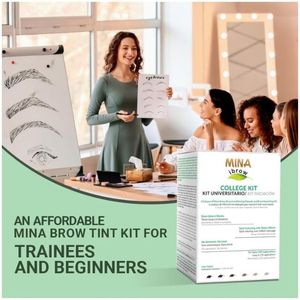 ชุดสีเฮนน่าสำหรับวิทยาลัยติดทนนานและกึ่งถาวรสักคิ้วสีธรรมชาติสักคิ้วยังคงอยู่บนคิ้วเป็นเวลา6สัปดาห์ - Product Image 5