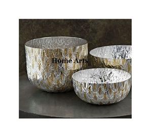 Cuenco para servir chocolates de nuevo diseño Cuenco para servir postres de color blanco y dorado de Calidad exclusiva a bajo precio - Product Image 5