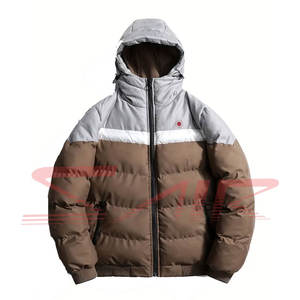 Veste bouffante personnalisée OEM pour hommes coupe ajustée nouveau design nouvel arrivage meilleur matériau utilisé veste respirante pour hommes L - Product Image 1