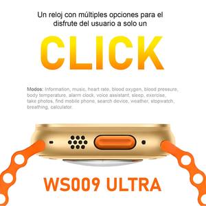 Reloj Inteligente WS009 Dorado con Pantalla HD TFT para Contestar Llamadas, Pago NFC, Carga Inalámbrica, Asistente de Voz con IA, Salud 24/7 - Product Image 5