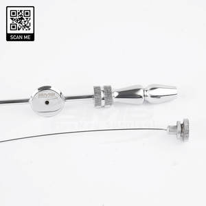 Aspirateur manuel Frazier de qualité médicale certifié CE pour la neurochirurgie ORL, embout d'aspiration angulaire de 19 cm, réutilisable, chirurgical - Product Image 5