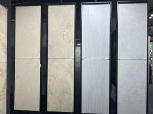 Azulejos de suelo vitrificados de porcelana pulida esmaltada moderna, exportador de la India, Serie de alto brillo de 600X1200mm para suelo de pared de salón - Product Image 6