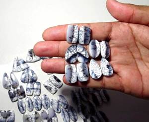 ธรรมชาติDendriticอาเกตคู่อัญมณีหลวมผู้ผลิตอินเดียขายส่งราคาคุณภาพสูงCabochonอัญมณีสําหรับเครื่องประดับทํา - Product Image 2