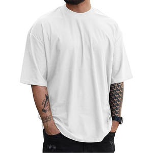 เสื้อยืดผู้ชายคุณภาพสูง ขายส่ง เสื้อยืดแขนสั้นทรงปกติ ผ้าฝ้าย สำหรับผู้ชาย โพสต์โดย Dress Sports - Product Image 1