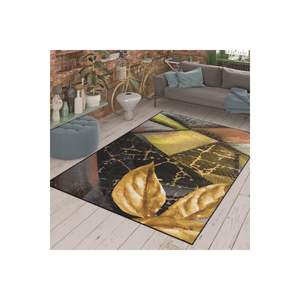 Alfombra de retales de Jacquard hecha a mano, estampado Digital, poliéster de felpa para sala de estar y dormitorio, Rectangular, tamaño grande - Product Image 3