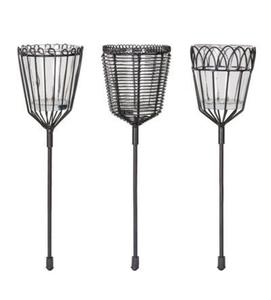 Bâton de jardin en métal décoratif élégant conçu pour un décor extérieur élégant et une amélioration artistique du paysage de jardin - Product Image 2