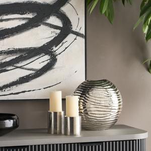 Elegante Candelabro Plateado, Centro de Mesa Estilizado, Adorno Decorativo, Exhibición Romántica y Festiva para el Hogar - Product Image 2