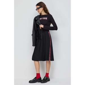 Camiseta Casual Estampada de Manga Larga y Cuello Redondo, 100% Poliéster - Product Image 3