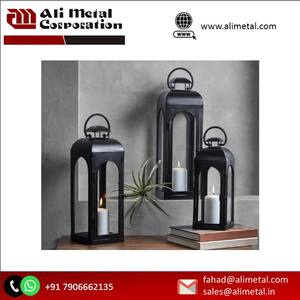 Portavelas Moderno de Madera con Diseño de Marco Natural para Adornos Decorativos Diarios y Navideños - Product Image 4