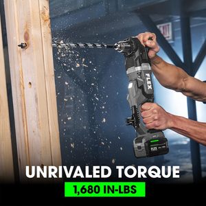 สว่านไขควงไร้สายขนาด 1/2 นิ้ว แบบมุมฉาก  แรงบิด 1,680 นิปอน  หัวจับดอกสว่านแบบไม่ใช้กุญแจ  ไม่มีแปรงถ่าน - Product Image 4