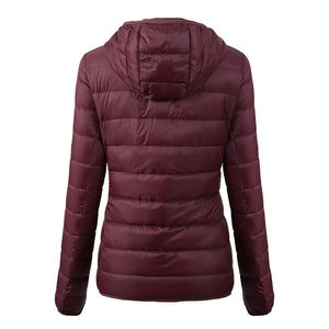 Chaqueta Acolchada de Alta Calidad para Mujer, Chaqueta de Invierno Cómoda, Impermeable, Cortavientos, con Capucha, Color Personalizado, Transpirable - Product Image 4
