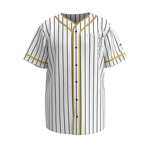 Vente en gros personnalisé 2024 Logo impression par sublimation Softball & Baseball Jersey vêtements de sport vierges pour un design personnalisé - Product Image 3