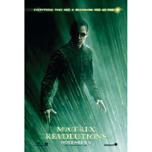 Póster moderno de Matrix Revolutions, diseño de arte de pared Neo - Product Image 1