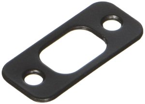 Kwikset 85063-514 Cerradura de Seguridad con Esquina Redondeada de 1" X 2-1/4" en Hierro con Acabado Negro - Product Image 1