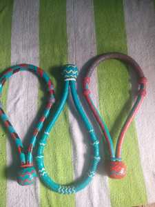 Bosal de cuero crudo de alta calidad con núcleo de cuerda Western Riding Hackamore Noseband para un cómodo entrenamiento de caballos Bitless - Product Image 3