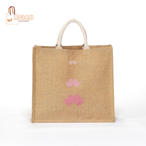 Bolsas de Yute Ecológicas con Diseño de Dibujos Animados Personalizables de Alta Calidad al por Mayor para Clientes de Todo el Mundo - Product Image 1