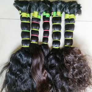 Authentique Temple Collection Trame de cheveux brésiliens Paquets de cheveux humains vierges indiens Vente en gros naturelle - Product Image 3