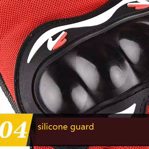 Gants de course de moto en cuir d'hiver personnalisés isolation thermique silicone respirant Motocross cyclisme extérieur vente en gros - Product Image 6