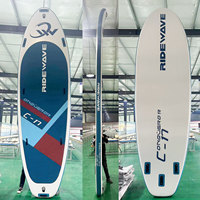 RIDEWAVE Planche à pagaie gonflable Mega Multitier SUP pour grandes équipes Matériau PVC pour paddleboard